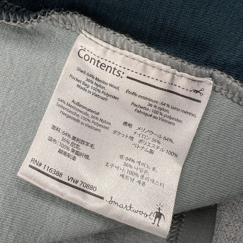 Smartwool Men's PhD Hyfi‎ Merino Wool Vest Colorblock SP603 Size Medium Gorpcore